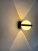 Kristallkugel-Wandleuchte, LED-Wandleuchte, transparente Wandleuchte, Auf- und Ab-Licht, Wandleuchte, Außenwandleuchte, moderne LED-Außenleuchte, Außenleuchter, Lowes
