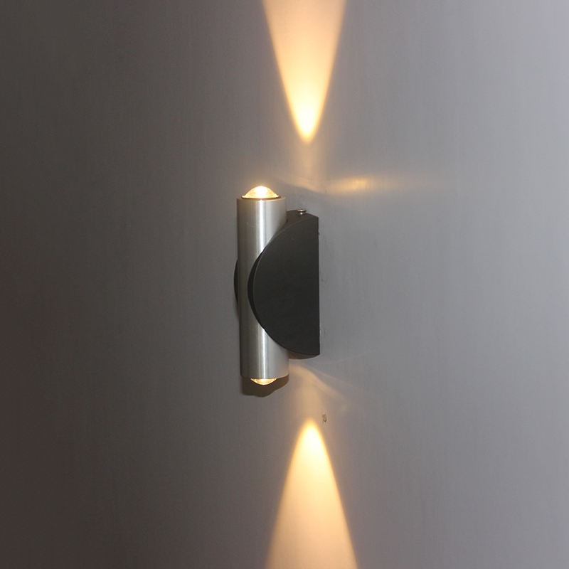 Dekorative LED-Lampe, moderne kurze, gerade Wandleuchte und Restaurant-Innenbeleuchtung