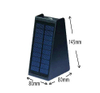 Bester Verkauf, China-Lieferant, wasserdichte Außen-Bewegungssensor-Infrarot-Wandleuchte, Garten-Sensor, Solarlicht, Straßendekoration