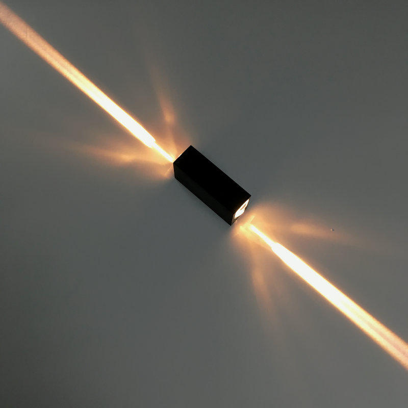 Neue LED-Wandleuchte im Freien, wasserdichte Korridor-Wandbeleuchtung, Aluminium-Außenbeleuchtung