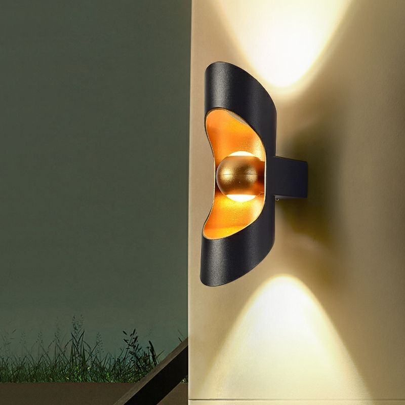 LED Wandkandelaar Binnen Gangwandleuchte Nachtlicht Nordic LED Wand Lampe 6W Wasserdicht Outdoor Garten Innenhof Balkon