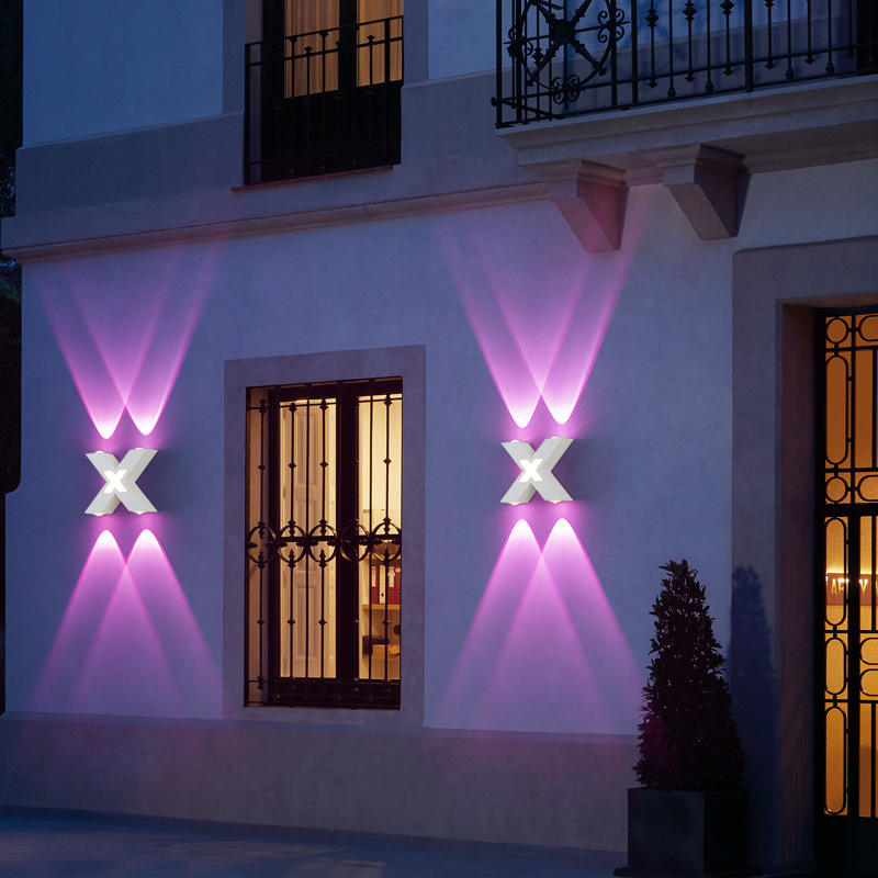 4W LED Wandleuchte im Freien wasserdicht IP65 Veranda Garten Wandleuchte Innen Schlafzimmer Nachttisch Dekoration Beleuchtung Lampe Aluminium