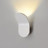 Eckige quadratische 5-W-Fußlampe Einbau-Bewegungssensor LED-Stufentreppenlichter Seitentreppenlicht Weiß Luxholic Modernes Innenhaus