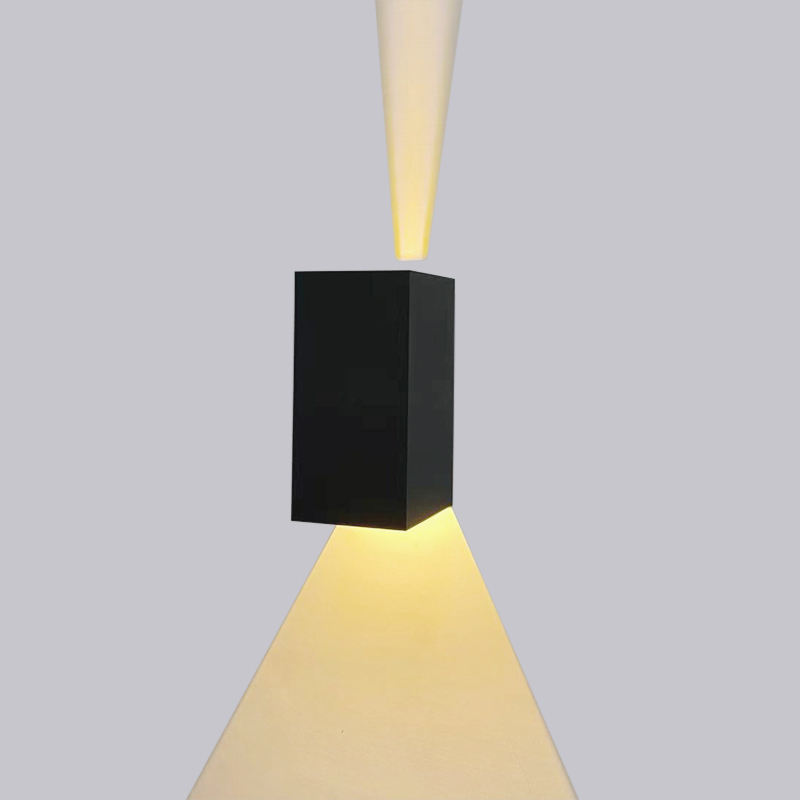2023 neueste Tuya 9W Wand Lampe Licht App Steuerung Smart Außen Beleuchtung Acryl Wand Montiert Licht Led Smart Wand lampen Leuchte