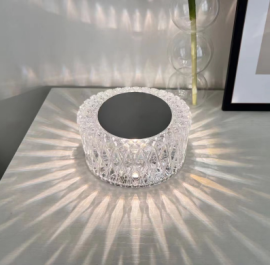 NEUE Acryl-Tischlampe, wiederaufladbare Leuchten, dekorative, wiederaufladbare Touch-romantische Nachtlampe mit 16 Farben