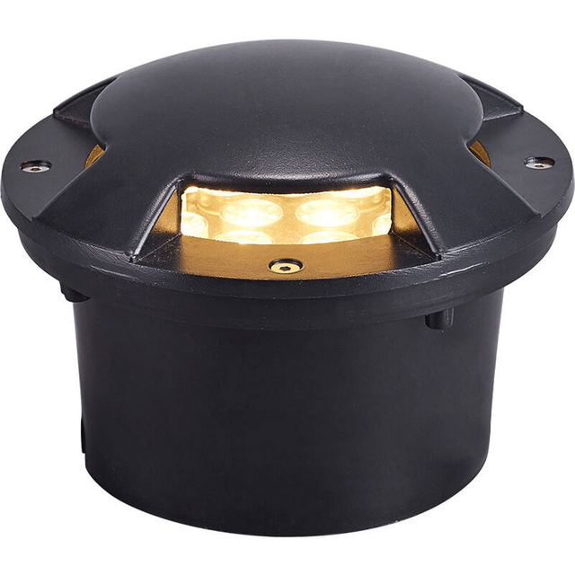 IP65 LED-Untergrundleuchte, 1 W, 3 W, vergrabenes Licht, unter der Erde, Lampe, Weg, Garten, Rasen, Hof, im Freien, wasserdichte Beleuchtung, 85–265 V, DC12 V