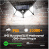 100LED Solar Wandleuchte Innenhof vierseitig lichtemittierende Solarlampe menschlicher Körper Induktion wasserdichte Außenleuchte