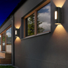 Moderne LED Wandleuchte Wasserdicht IP65 Up Down 10W Buitenbeleuchtung Home Hotel Winkel Gang Veranda Blaker Wandlampen AC 220V 110V