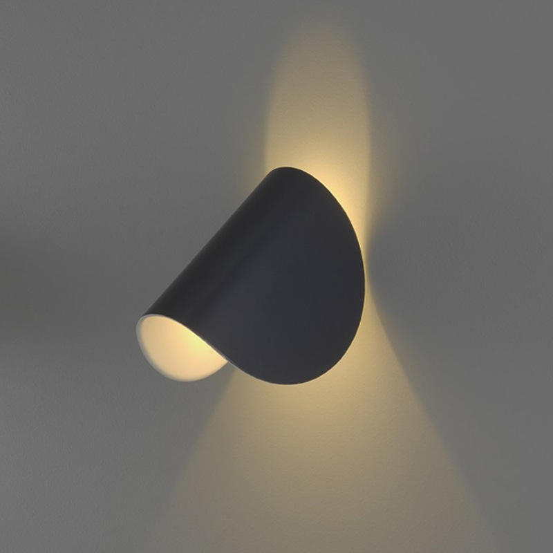 Drehbare Wandleuchte, moderne LED-Wandleuchte, minimalistische Wandleuchte, italienisches Wohnzimmer, kreative rotierende Kunst, Hotel-Wandleuchte, nordische Schlafzimmer-Nachtwandleuchte