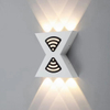 Wasserdicht Oben Und Unten Wand Licht Schlafzimmer Nacht Led Hintergrund Wand Lampe Dreh Gang Leuchte Wand Beleuchtung Innen