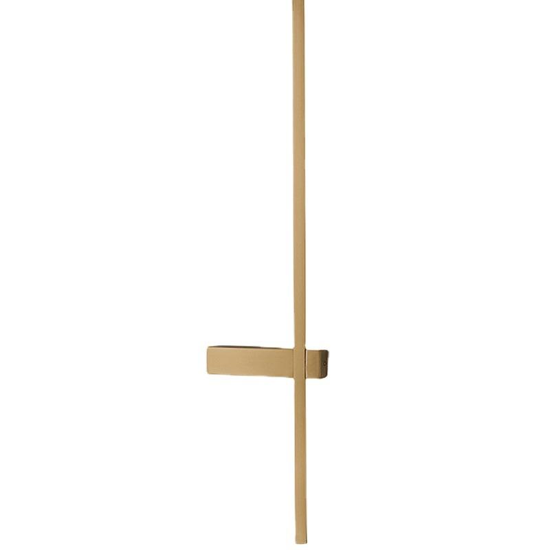 Streifen-Wandleuchte, Innenwand-LED-Leuchten, lange LED-Wandleuchte, Streifen-Wandleuchte, gold-schwarz, Innenwandleuchte, Innen-LED-Treppenleuchten, LED-Leuchten für den Innenbereich