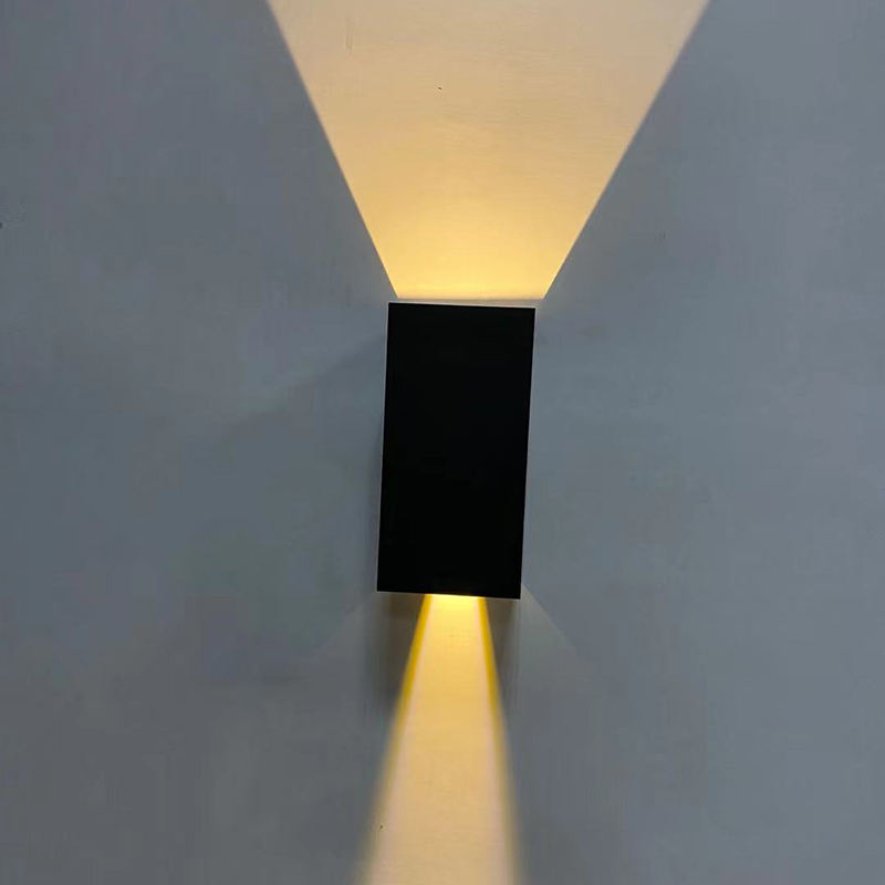 12 W wasserdichte Wandleuchte für den Außenbereich, LED-Wandleuchte, Heimleuchte, Aluminium-Leuchten