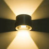 Wasserdichte Halbkreis-Design-LED-Wandleuchte, 6 W, Außenbeleuchtung mit Fabrik-Direktpreis-Befestigungen, Licht-Lampen-Wandleuchte