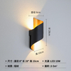 Indoor Outdoor 10W Up And Down Wandleuchte AC85-265V IP65 LED Treppenwandleuchte Aluminium Dekorieren Wandleuchte Schlafzimmer LED Wandleuchte