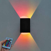 RGB 5W LED Wandleuchte Effekt Wandleuchte mit Fernbedienung Bunte Wandlampe Innen