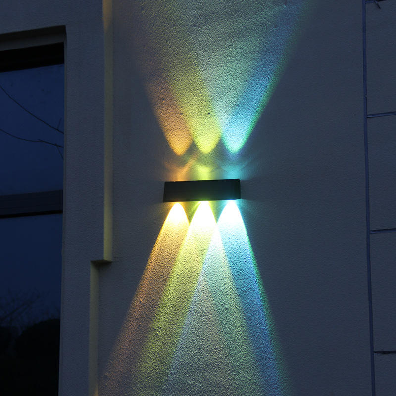Neue wasserdichte Solarleuchte für den Außenbereich, Hausgarten, Villa, Außenwandstrahler, superhelle Wandleuchte, dekoratives Licht, Wandwaschgang