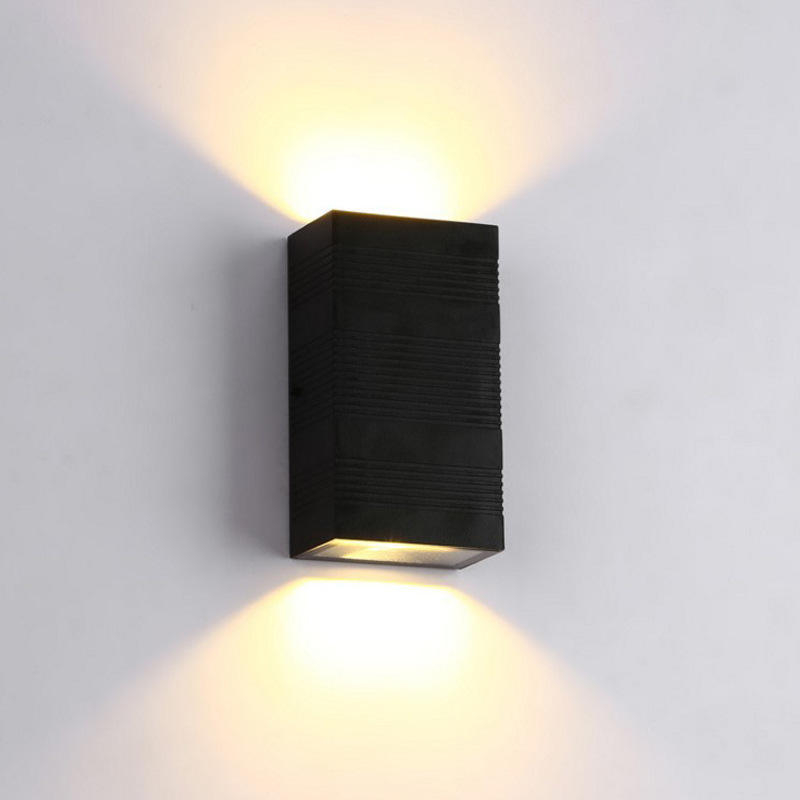 LED Wandleuchte Wasserdicht IP65 Aluminiumstreifen Wandleuchte 12 Watt 24 Watt 30 Watt 85 ~ 265 V Led Pfad Veranda Straßenlaterne Für Außenbeleuchtung