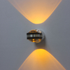 6W AC85-265V Modernes Design Doppel Kristall Wandleuchte Innen Auf Und Ab Licht Hotel Dekoration Haushalt LED Wandleuchte lampe