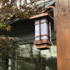 Solar-Außenwandleuchte Draadloze Wandlamp Wasserdichte Gartenleuchte Neues Balkon-Außenwandtor im japanischen Stil im chinesischen Stil