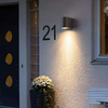 5W Säule Einzelkopf wasserdichte Wandleuchte Einzigartige Nachtlampe IP65 wasserdichte Wandleuchte für Garten- und Hofdekoration