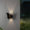 6W LED-Wandleuchte, schmetterlingsförmige Außenwandleuchte, IP65 wasserdichte Wandleuchte für Gartendekoration, Ganghalterungsleuchte