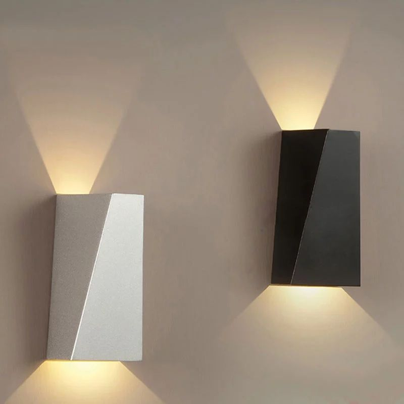 6W Moderne Quadratische LED Innenwandleuchte Aluminium Wandleuchte Hause Beleuchtung Schlafzimmer Wohnzimmer Gang Dekorieren Wand Licht AC85-265V