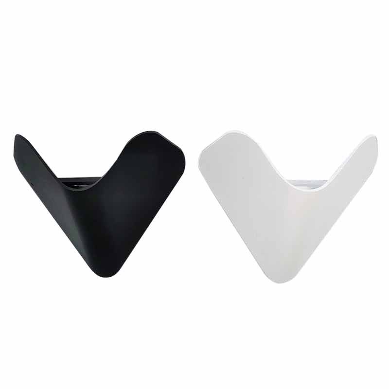 3W weiße Nachttischlampe, minimalistische Nachttischlampe, COB-Wandlampe, neue Schlafzimmer-Wanddekoration, COB-Wandlampe, Nachttisch-Raumkunst für Wohnzimmer und Hoteldekoration