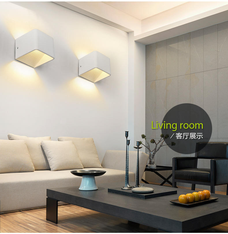 2023 3W 5W LED Wand Lampe Lampada Schlafzimmer Neben Wand Licht Hause Innen Dekoration Beleuchtung Korridor Aluminium Wand leuchte AC90-260V
