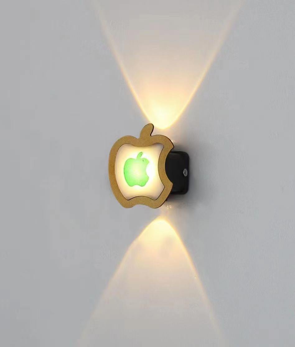 Außenwandleuchte, Außenwandleuchte, Blume, runde Lampe, Villa, Eingang, im Freien, wasserdichte Wandleuchte, Balkon, LED-Außenbeleuchtung