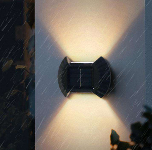 1 ~ 8 Stück Smart Solar LED Licht Smart Solar LED LED Wandlampen Zaun Dekor LED Garten Solar Lampe Solarlampe