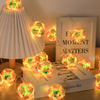 LED Weihnachtsdekoration Licht Neujahr Zimmer Dekor Girlande Urlaub Ornamente Outdoor Garten Dekor String Lampe Weihnachtsmann Lichter