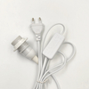 Lampenfassung Kabel E14 US-Stecker Glühbirnenfassung Pendelleuchte 303 Schalter Maßgeschneiderter ABS-PVC-Kupfer-Schalter-Stil Himalaya-Salzlampe