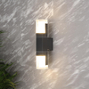 Led Wand Lampe Aluminium Outdoor IP65 Wasserdicht Up Down Wand Licht Für Home Treppen Schlafzimmer Nacht Korridor Beleuchtung Einstellbar
