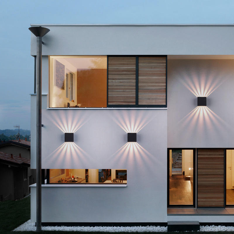 LED Wand Lampen IP65 Wasserdichte Outdoor/Indoor Treppen Beleuchtung A85-265V Up Down Licht Für Garten Wohnzimmer Wand hause Zimmer Dekor