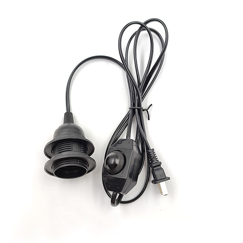 Leitungskabel 303/304/317/301 Dimmer-Netzkabel/Doppelknopfschalter EU-Steckerkabel für LED-Glühbirne/Schreibtischleuchte USA E26 AU