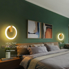 Moderne LED-Wandleuchte aus Acryl, 85–265 V, einfache Schlafzimmerleuchte, Wohnzimmer, Nachttisch, Treppe, Heimdekoration, Innenwandleuchten, Cottage