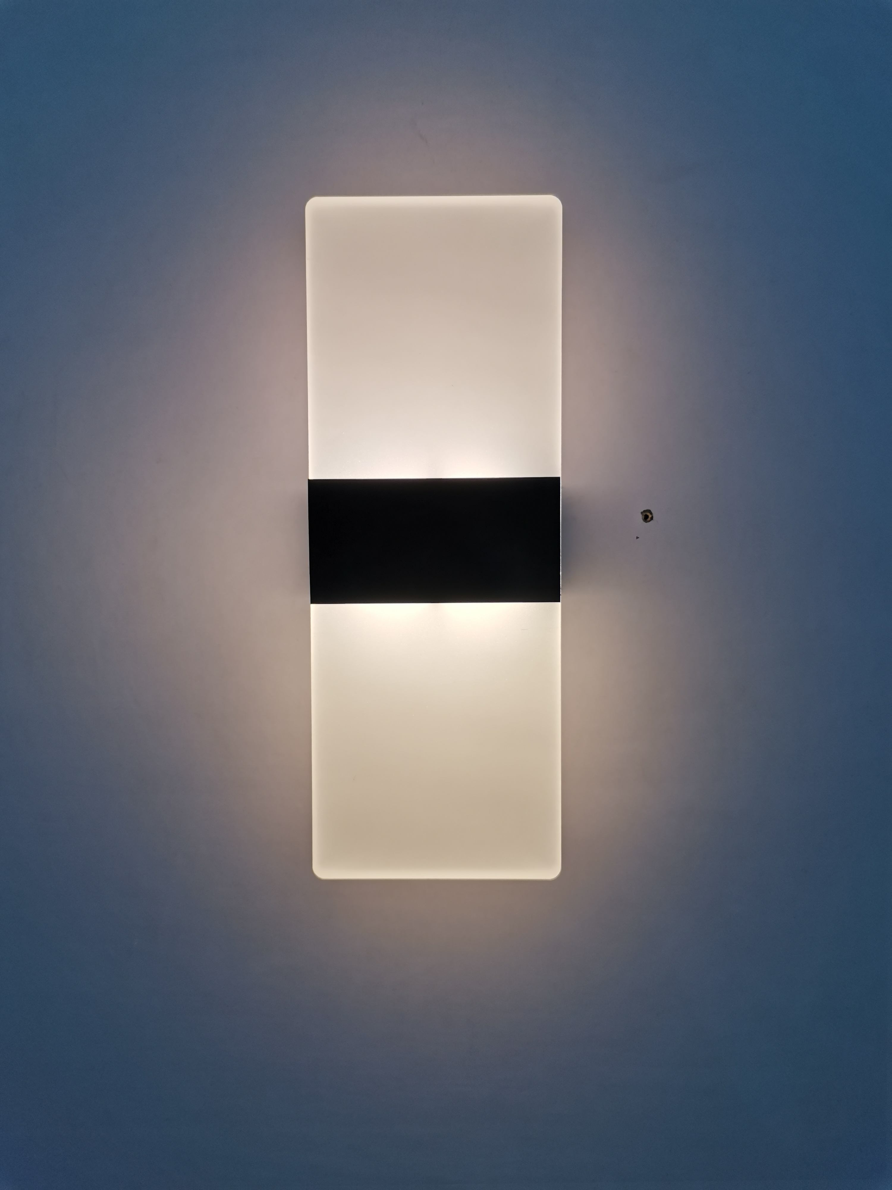 Acryl 6W Wandleuchte einfache LED Wohnzimmer Hintergrund Runde Wandleuchte Hotelhalle Flurbeleuchtung minimalistisch