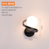 Klassische Lampen Kristall Schlafzimmer Nachttisch Montieren Innen Licht Innen Dekorative Gold Schwarz Metall Moderne Led Glas Wandleuchte