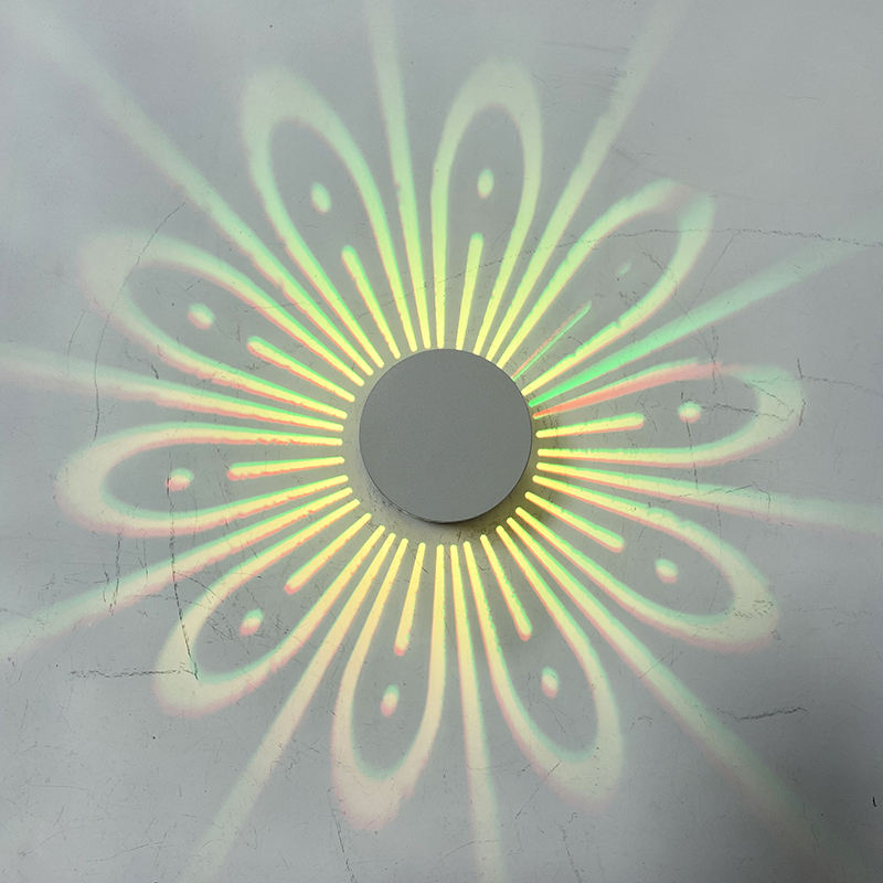 Neue Pfauenlampe Led Wandleuchte RGB Wandlampen Beleuchtung Dekoration Lampe Innenlicht