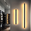 LED Aluminium Modern Garden Rechteckige wasserdichte Wandleuchte
