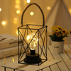 Retro Eisen Kunst Tischlampen Für Schlafzimmer Wohnzimmer LED Nachttischlampe Bettlampe Nachtlicht Weihnachtsdekoration Licht