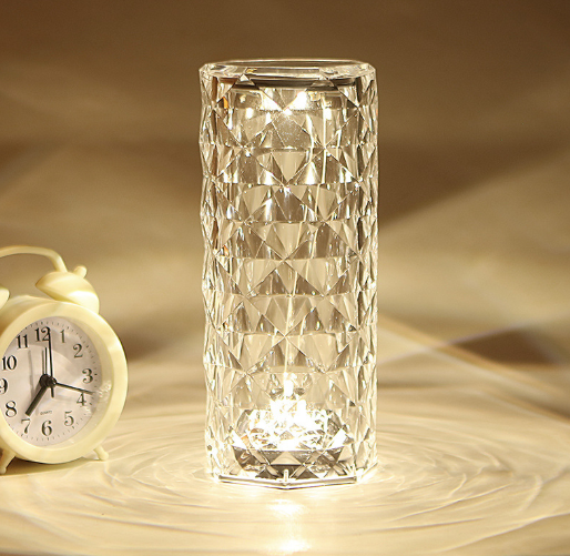 Dreifarbige Temperatur-Tischlampe, dekorative Beleuchtung, wiederaufladbare kleine Nachtlicht-Tischlampe, Touch-Steuerung 