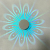 Nordic Pfau Lampe Goldene Pfau Led Wand Licht Nordic RGB Wandlampen Beleuchtung Für Dekoration Zimmer Glanz Decor Tier Vogel 360