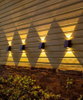 Solar-Wandfluter, für den Außenbereich, Garten, Zuhause, Wandleuchte, wasserdichte Auf- und Ab-Beleuchtung, Villa, dekorative Garten-Wandleuchte