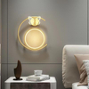 Wandlampe im nordischen Stil, Schmetterlings-Hängelampe, Schmetterlings-Wandleuchte, LED, moderne Schmetterlings-Wandlampe, Dekor, Nachttischlampen für Zuhause, Wohnzimmer, nordische Innenbeleuchtung