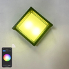 APP-gesteuerte Lampe Tuya APP Hochwertige Außenleuchte Wifi Wasserdichte quadratische Wandleuchte Farbwechsel durch intelligente App-Lampe