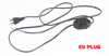 Heißer verkauf 301 Dimmbare Taste Schalter EU Stecker Draht 301 dimmer schalter UNS Stecker AC110-220V 1,8 M draht