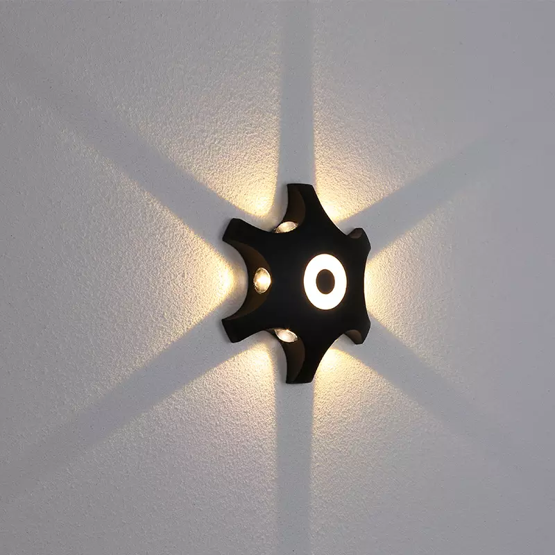 LED Wandleuchte Outdoor Indoor Wasserdicht IP65 Wandleuchte Schlafzimmer Dekoration Beleuchtung