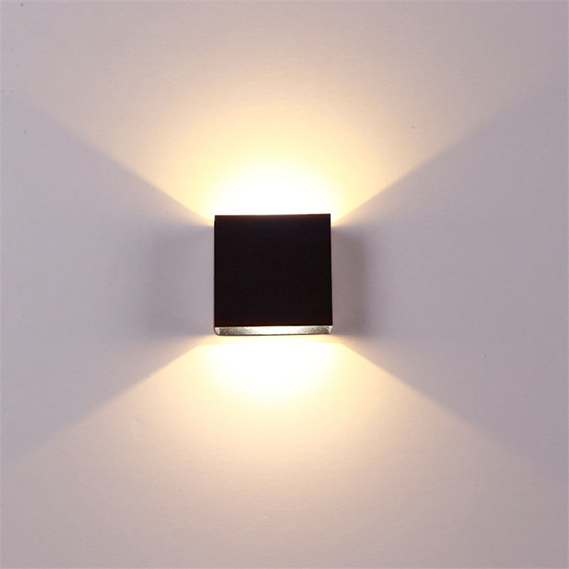 6W COB Wandleuchte LED Energiesparende Hotelzimmer Korridor Lobby Loft Treppe Wandleuchte Powernightlight LED Wandleuchte