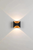 6 W 12 W Bogen Wand Lampe Wasserdichte LED Wand Licht Garten Haushalt Dekorative Lichter Fabrik Preis Schwarz Und Weiß gehäuse